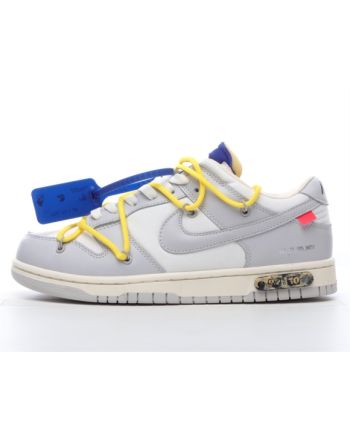 Nike Dunk Low Off-White Lot 27 DM1602-120 SAIL/NEUTRAL GREY