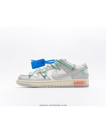 Nike Dunk Low Off-White Lot 26 DM1602-116 SAIL/NEUTRAL GREY